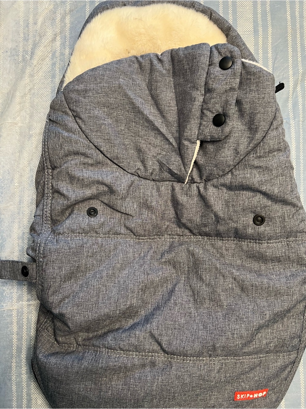 Skip Hop Gray car seat cover